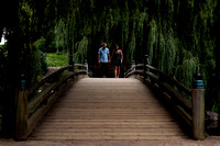 Mike and Amanda Engagement session at Chicago Botanic Garden