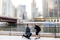 Kyle + Cassie Riverwalk Proposal